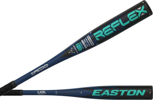 Easton Reflex Baseball Bat - USA Baseball -12 Drop | Big Barrel | Durable 1-Piece Alloy Design