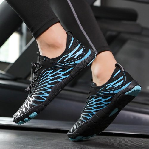Hike Barefoot Shoes Womens Men Footwear,Pro-Healthy&Non-Slip Water Shoe for Women Men, Wide Toe Running Shoes Boots Sneakers Unisex Blue