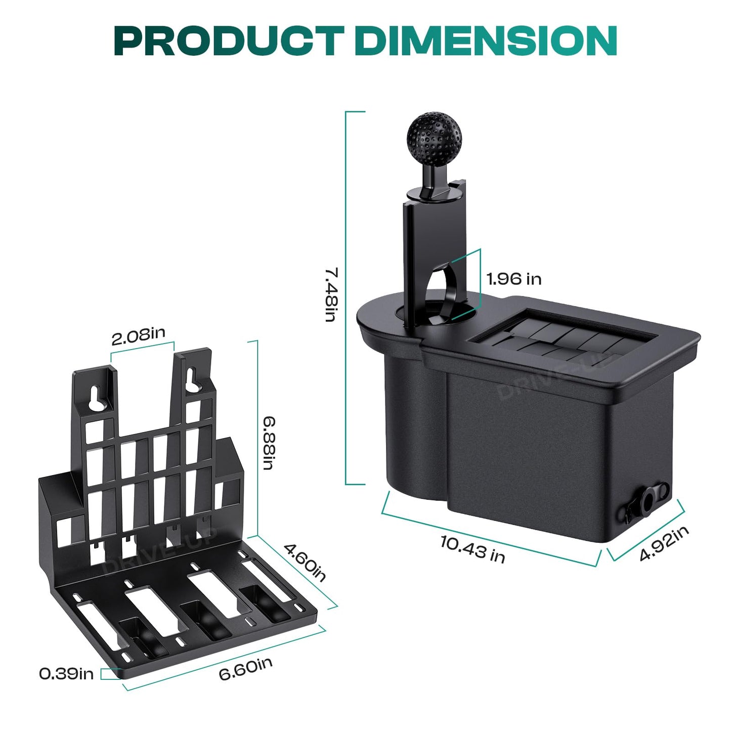 DRIVE UP Golf Cart Ball Washer and Club Cleaner Kit, Club Cart Golf Ball Cleaner and Club Head Washer, Suitable for Club Car Precedent, Tempo, Onward Gas and Electric Golf Carts, OEM 103662801
