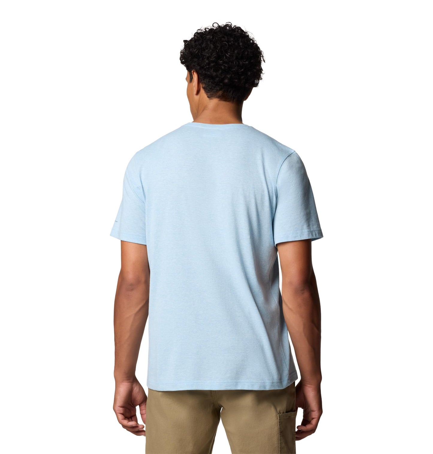 Columbia Mens Thistletown Hills Short Sleeve T-Shirt, Ripple Blue Heather, 3X Tall