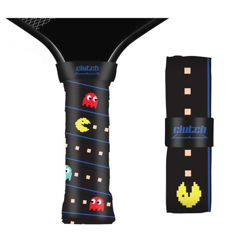 Clutch Sports Apparel Arcade Game Pickleball Paddle Grip Tape, 1.0mm Anti-Slip Cushioned Grip for Ultimate Control, High-Durability Grip Wrap and Performance on All Paddles