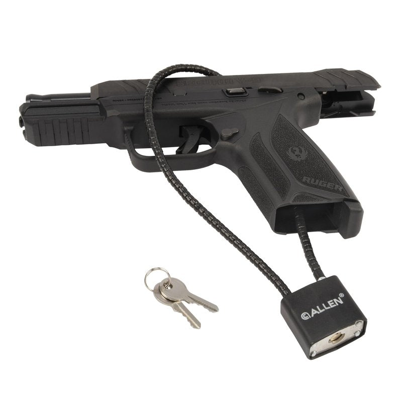 Allen Company Cable Gun Lock for Shotguns, Rifles & Handguns (2 Keys) Black, 15"