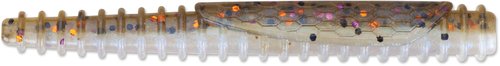 CrushCity Ned BLT Soft Plastic Ned Rig Stick Bait, Compact Finesse Worm for Mushroom Jig Heads & Pressured Bass, 3", Goby