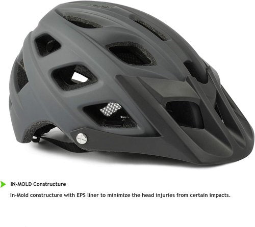 Exclusky Mountain Bike Helmet - Lightweight & Adjustable Cycling Safety Gear for Men & Women