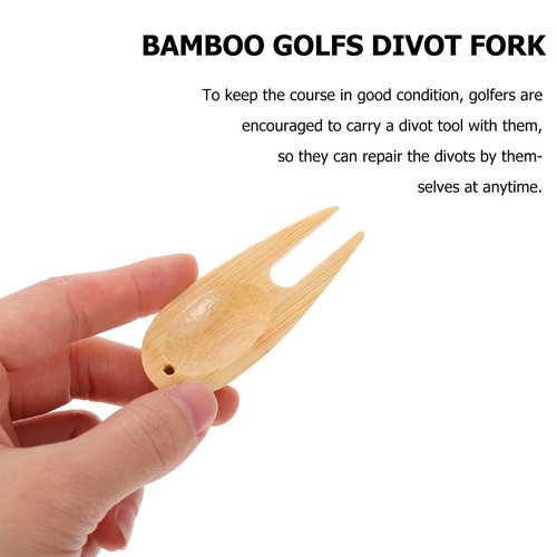 Kisangel Portable Golf Divot Repair Tool with Keychain Hole Compact 2.75 Inch Divot Fork for on-Course Use and Fairway Trimming Golf Accessories Pack of 75