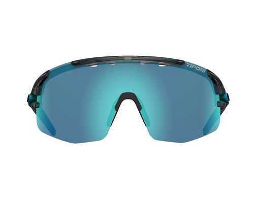 Tifosi Optics Sledge Lite Sunglasses (Crystal Smoke, Clarion Blue/AC Red/Clear)