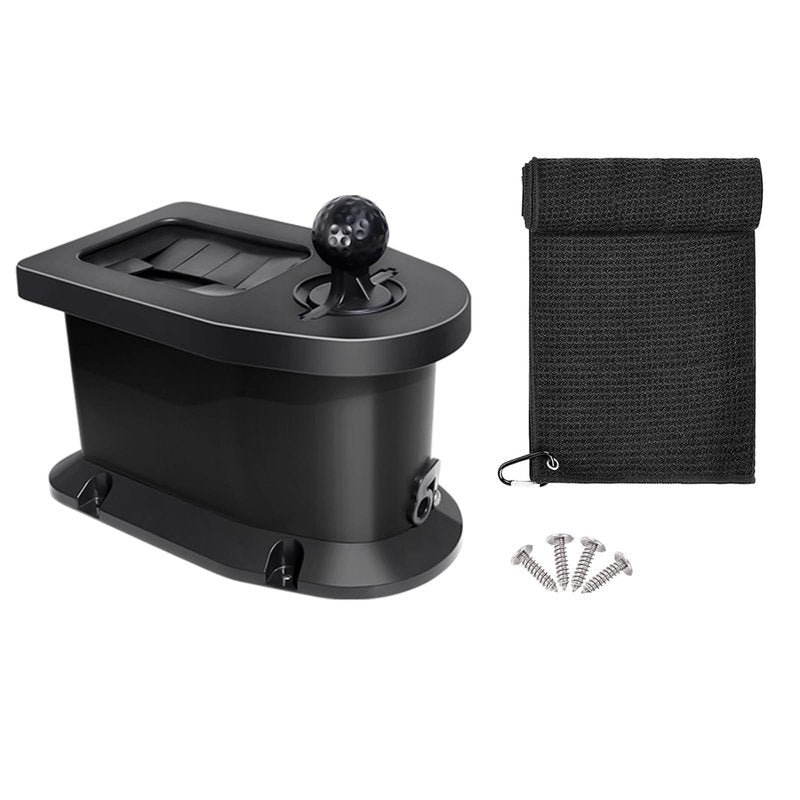 Orle Oko Golf Cart Ball Washer and Club Cleaner Kit with Golf Towel, Universal Golf Ball Washer Cleaner for EZGO, Club Car, Yamaha, Advanced EV, Star EV