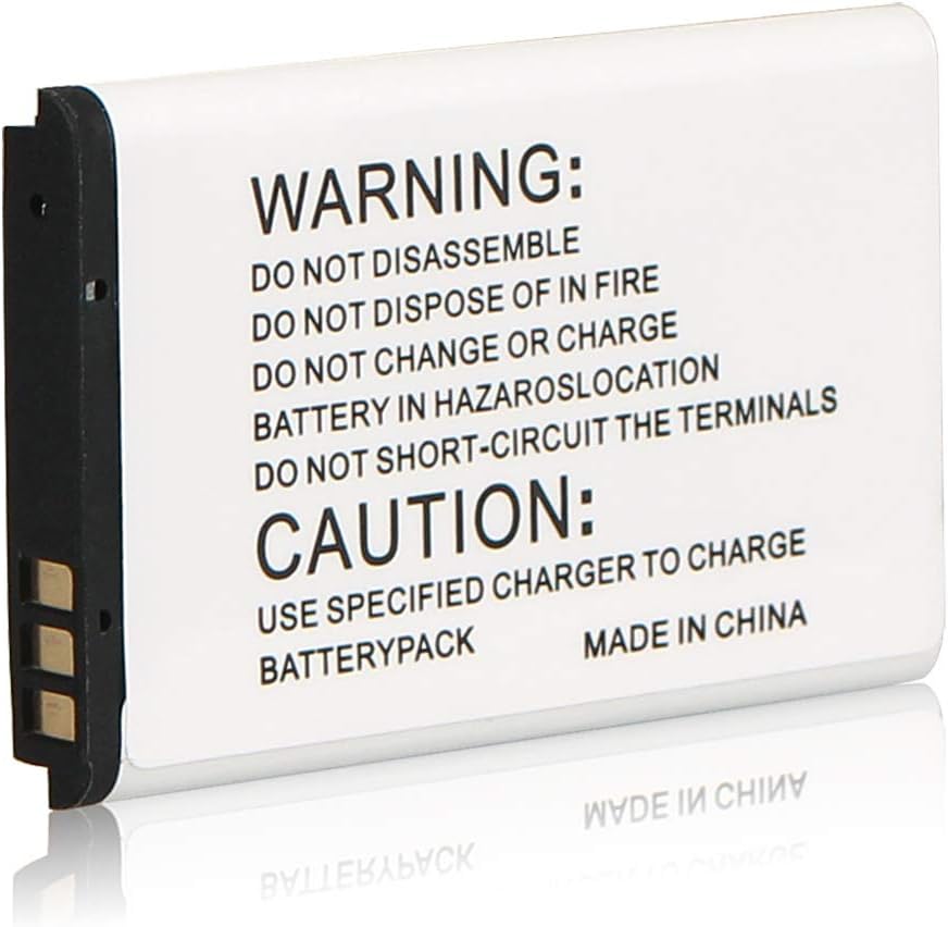 Retevis Original Li-Ion Battery for RT22, RT22S, RT15, RT19 Walkie Talkies - 3.7V 1000mAh (2 Pack)