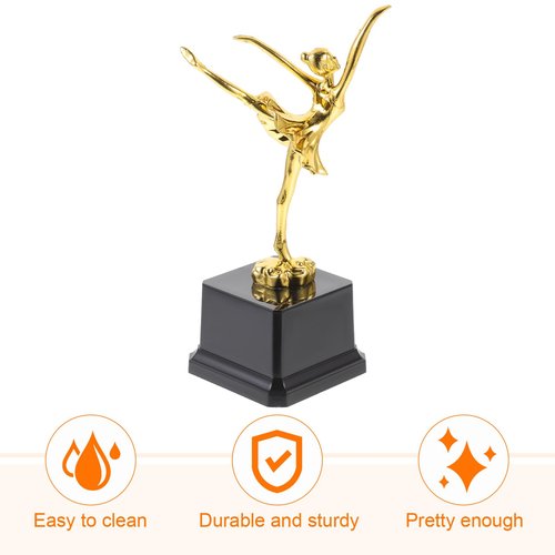 Tofficu Dance Competition Trophy Ballet Students Personalized Ballet Dance Trophy Award Girls Engraving Dance Competitions