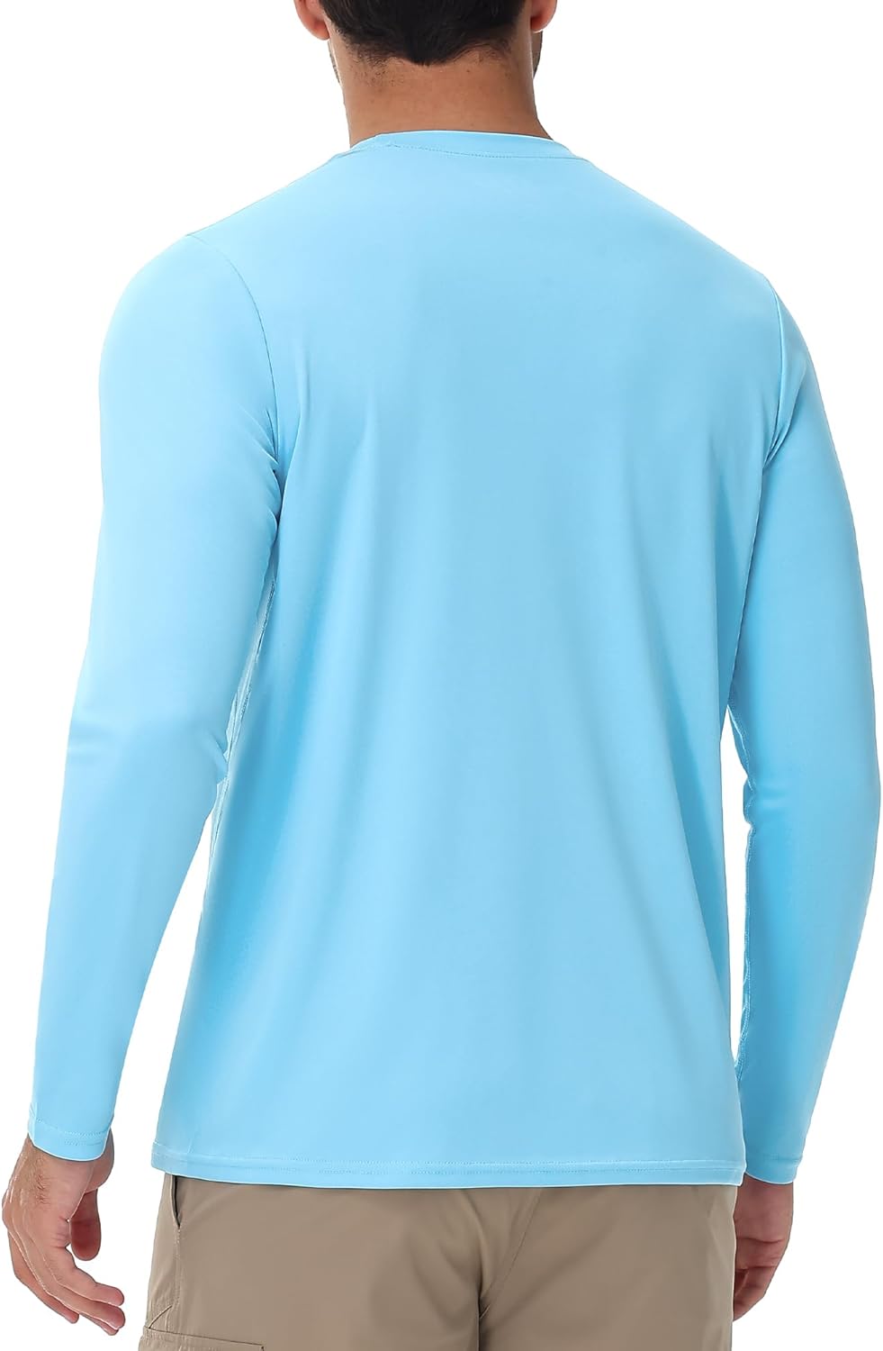 Runhit Men's UPF 50+ Sun Protection Shirt - Long Sleeve UV Swim & Fishing Rash Guard | Quick Dry, Lightweight