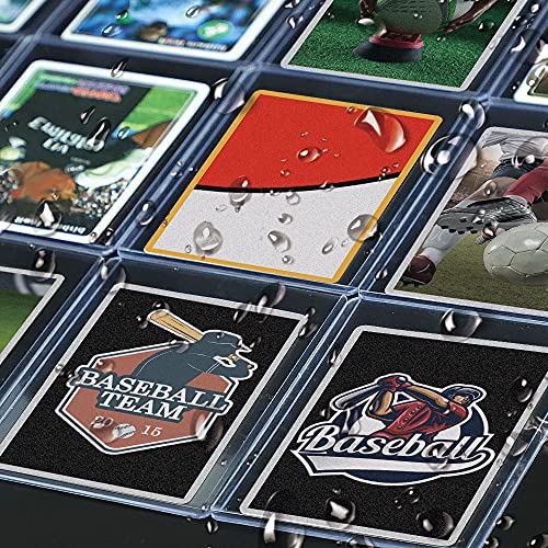 50 Count Hard Plastic Toploaders for Trading Cards - 3" x 4"