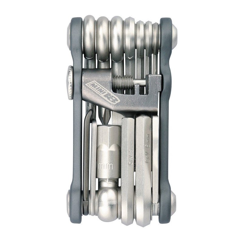 Topeak Mini 18+ Multi-Tool – Lightweight 20-Function Compact Bicycle Repair Kit with Chain Tool, Tire Levers, Spoke Wrenches, and Neoprene Carry Case