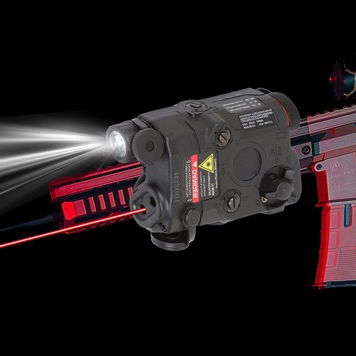 IR Laser for ar - 15 PEQ 15 PEQ Box Airsoft Flashlight Attachments Infrared Laser for AEG GBB CQB Tactical Remote Switch Mount Kit Black