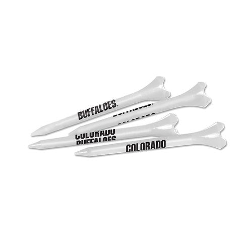 Team Effort Unisex Adult White NCAA Golf Tee Pack, White