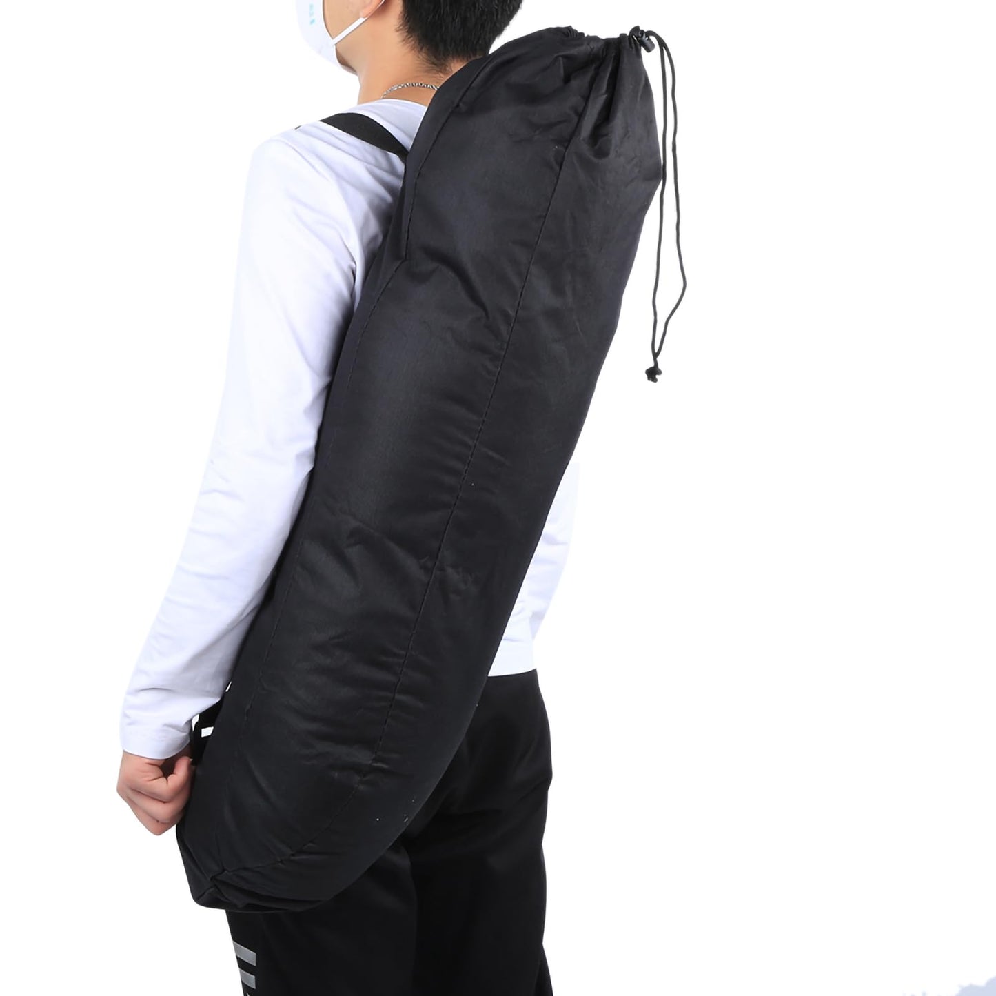 Tbest Skateboard Bag, High Grade Super Thick 600D Durable Deck Case Single Shoulder Design for Skaters Commuters Travel Parks