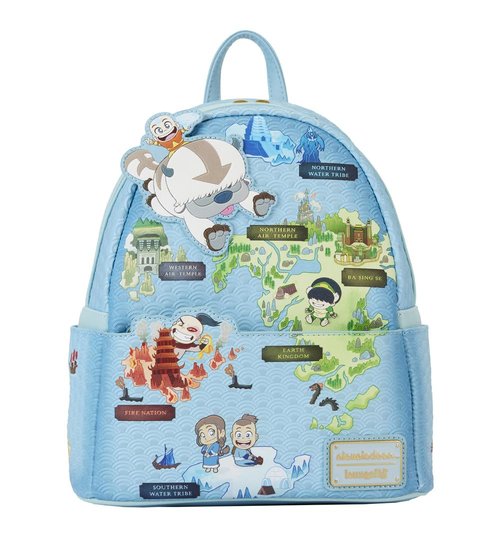 Loungefly Nickelodeon Avatar The Last Airbender Map Mini Backpack