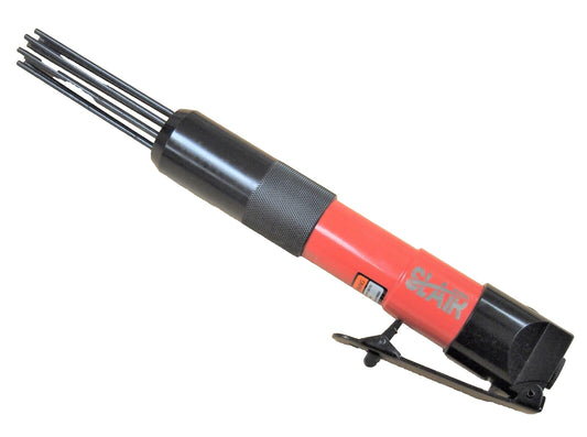 SLAIR 12"" Air Pneumatic Compact Needle Scaler 5000BPM 12 Needles Remove Paint Rust Welding XX578