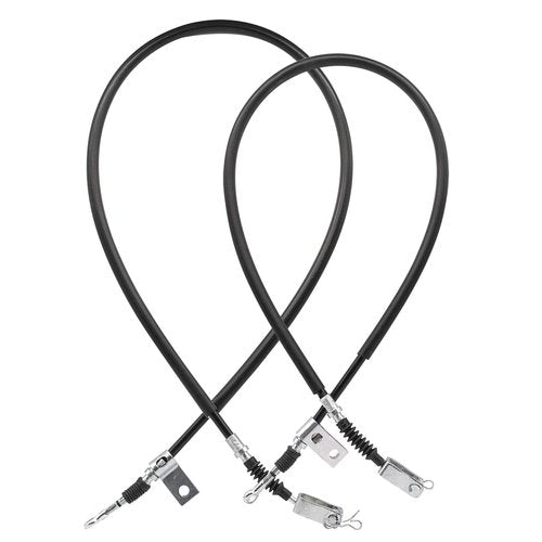 CLUBRALLY Golf Cart Brake Cable Set Applicable to Yamaha G8,G14,G16,G19,G22 Gas and Electric Replaces Passenger Side#JF2-F6351-10 & Driver Side #JF2-F6341-00 (2Pcs)