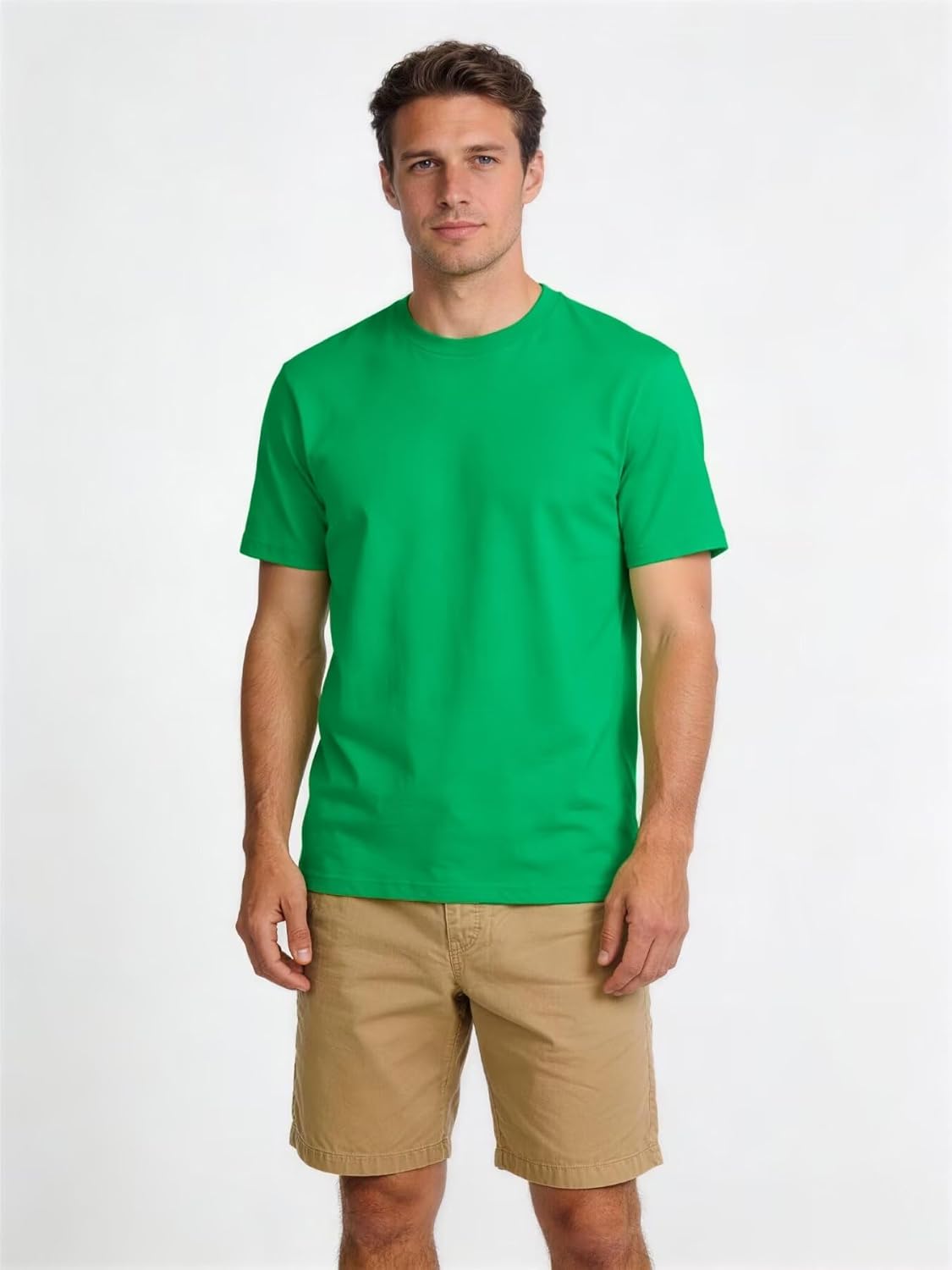 Silenroar Crewneck T-Shirts for Men - Soft, Relaxed Fit Basic Tees in Multiple Colors