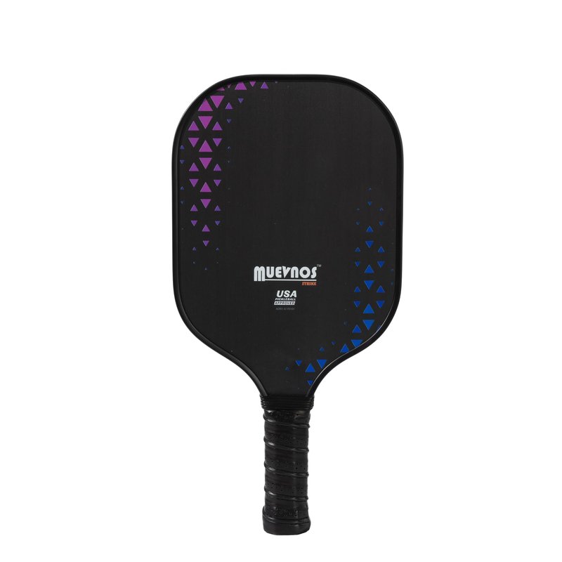 Muevnos Strike Pickleball Paddle, 13mm T700 Carbon Fiber, Durable Textured Surface for Power and Spin, USAPA Approved Pickleball Paddle, Lightweight Design for Beginners & Intermediate Players, Black