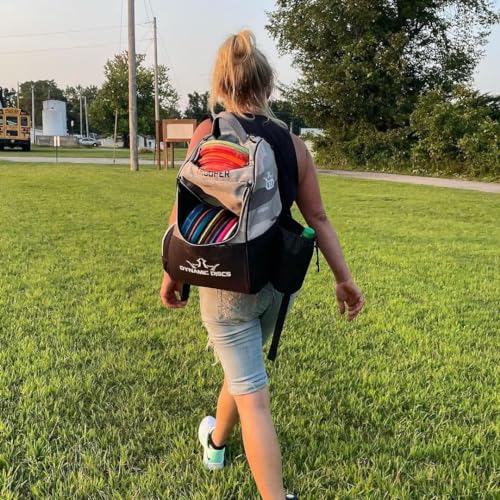 Dynamic Discs Trooper Disc Golf Backpack Woodland Camo—Holds 18+ Discs