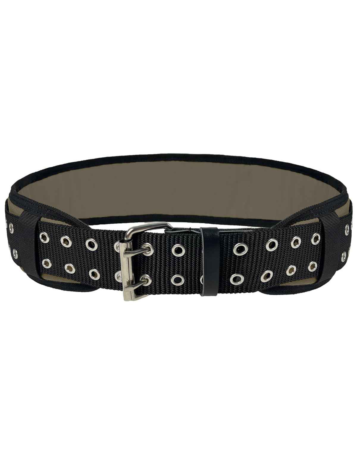 3.5 Inch Heavy-Duty Padded Work Belt,Tool Belt Fits Waists 29 To 48 Inches，Adjustable Holds Most Tool Belt Pouches Green