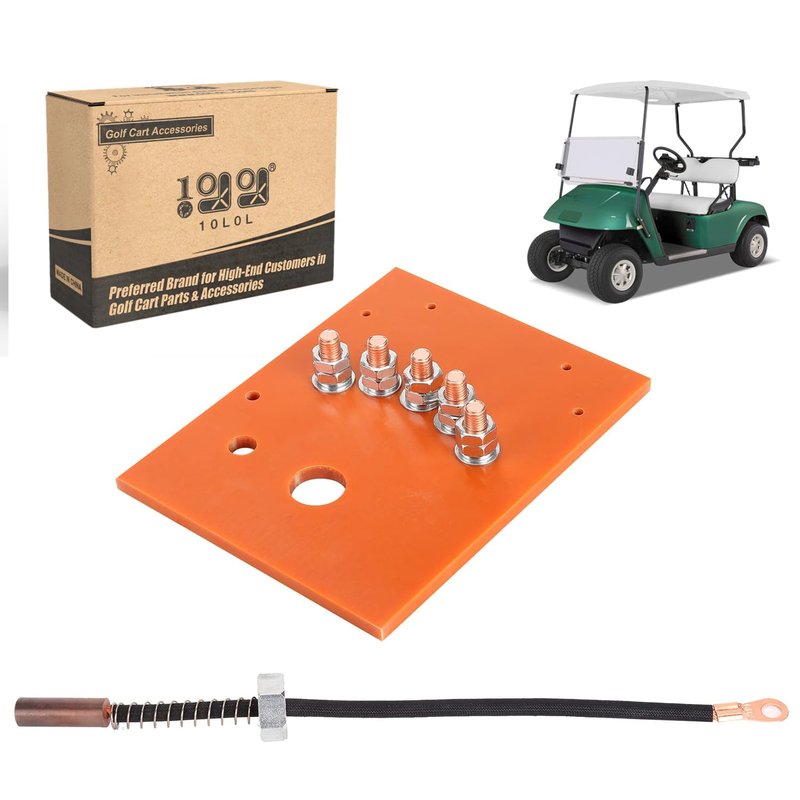 10L0L Golf Cart Speed Control Movable Wiper Contact Switch with Speed Switch Accelerator Board for EZGO Electric 1965-1981, OEM 16177-G1, 71750-75, 14898-G1