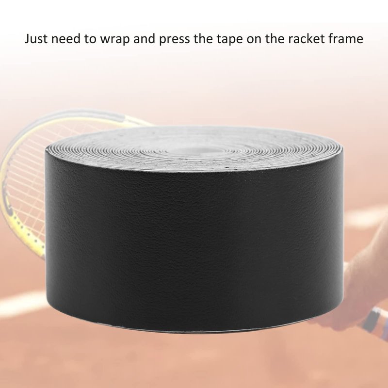 OUKENS Premium Tennis Racket Tape | 5m Racquet Head Protection Guard | Anti-Scratch Frame Tape for Tennis, Padel, Squash Rackets | Durable Head Tape & Finishing Tape
