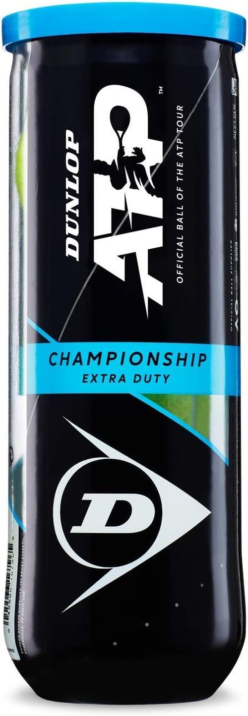 Dunlop Sports ATP Championship Tennis Balls - High Performance | Durable & Consistent Play