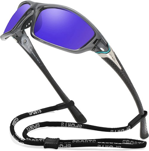 FAGUMA Polarized Sports Sunglasses - UV400 Protection for Men | Ideal for Cycling, Driving, and Fishing