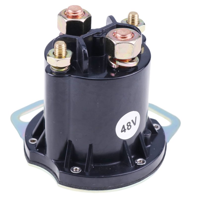 WQSING 624317 649373 Updated 48V Solenoid Relay Switch 649240 Compatible with Trombetta 684-4841-022-29 649371 EZGO Golf Cart Electric Heavy Duty SVC RXV 2016-UP 2FIVE E-Z-GO Elite Fleet