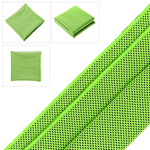 Cooling Towels for Neck & Face - 40" x 12", Pack of 10