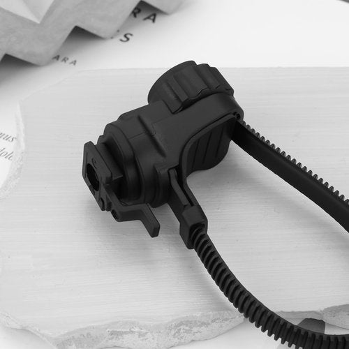 LT Easiyl 1Pc Bike Light Mount Tension Strap Mount Compatible with Bontrager Compatible with Ion Pro RT Bicycle Light Flashlight Front Light Black