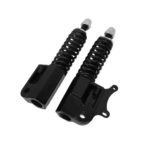 Yolispa Electric Scooter Front Shock Absorber Set, 2PCS Suspension Shock Spring Absorber for 10in Scooter Accessories, Aluminum Alloy Spring Damping System