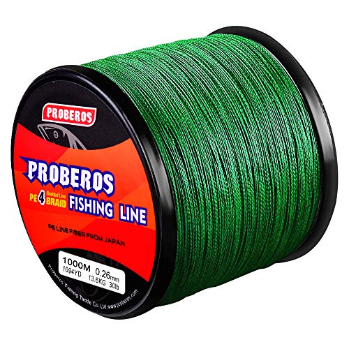 4-Strand Braided Fishing Line - High-Strength Multifilament PE Wire