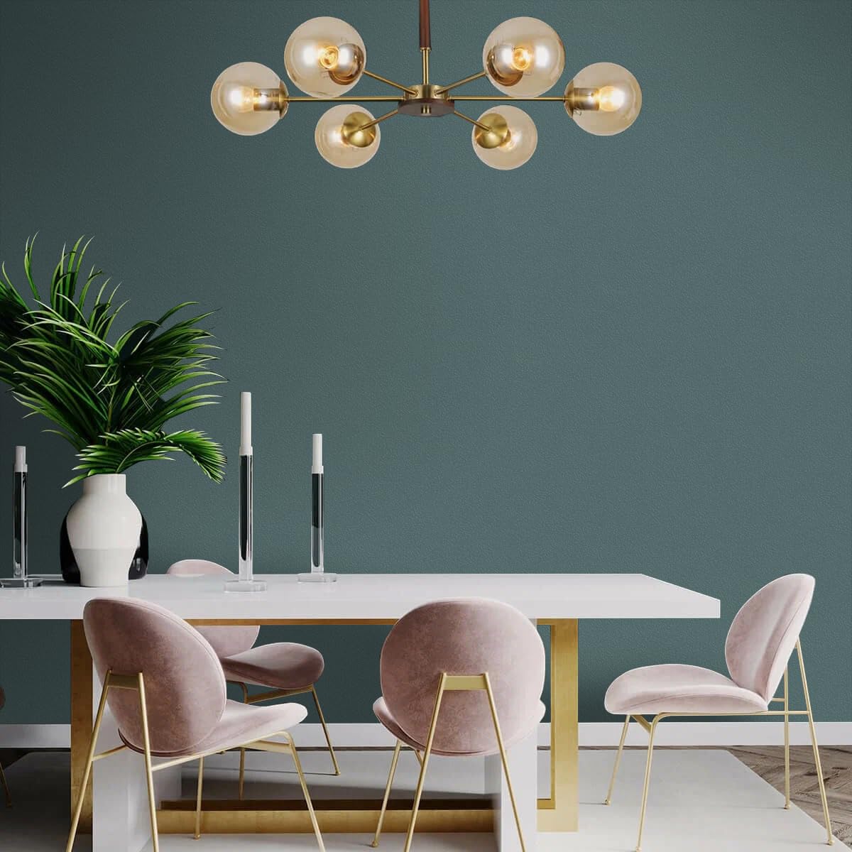 lenify Matte Green Peel and Stick Wallpaper Green Contact Paper 15.7inch x 196.8inch Solid Color Wallpaper Textured Decorative Wall Paper Self Adhesive Removable Cabinets Vinyl