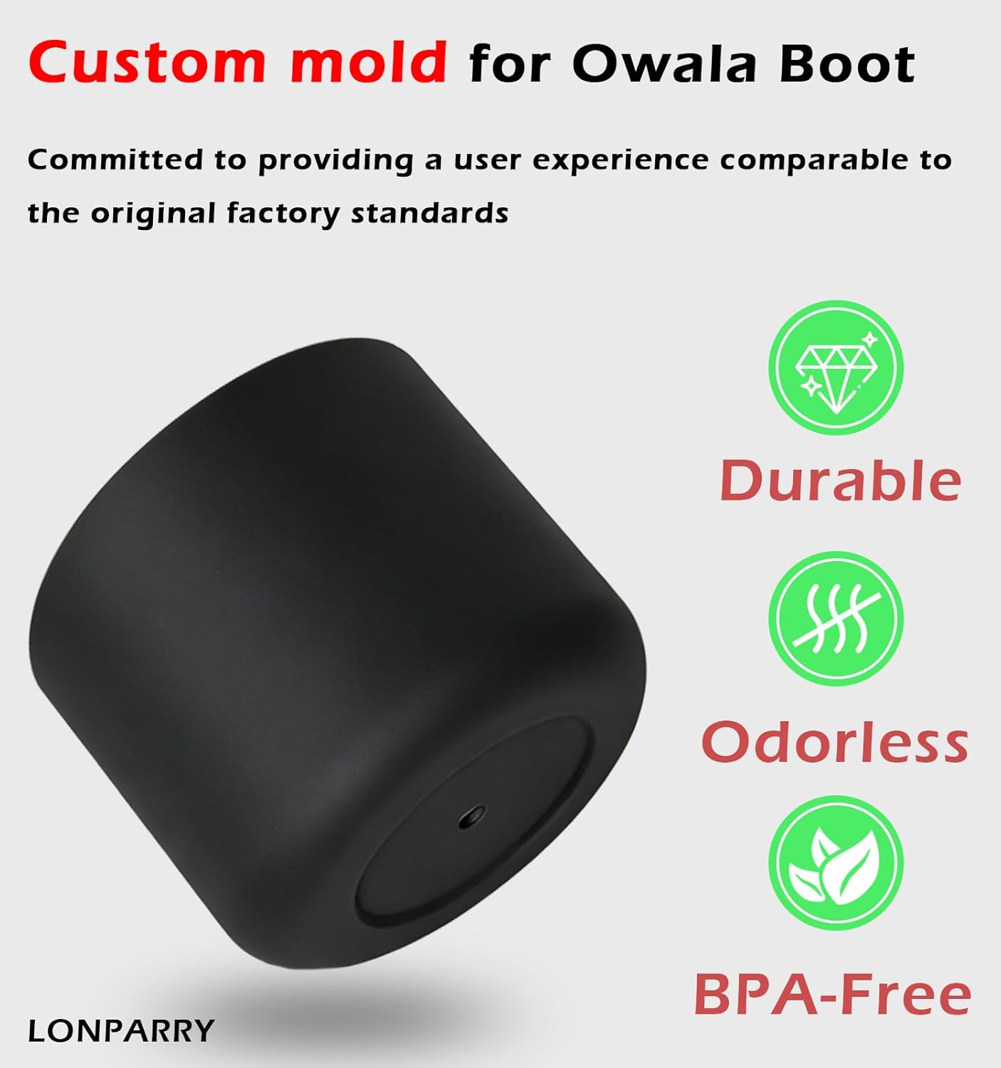 Owala Silicone Boot | 2-Pack Noise Reduction Rubber Bottom Protector for 24 oz Water Bottle
