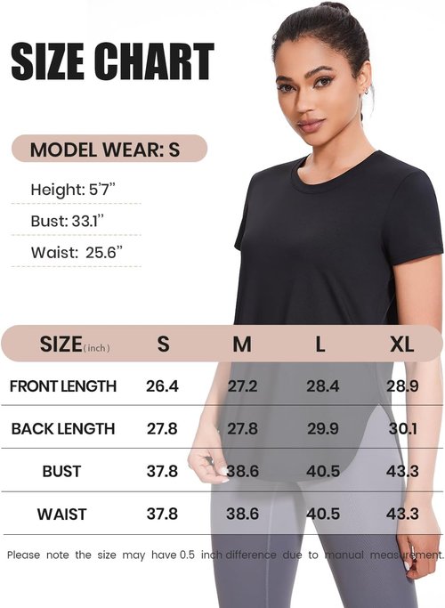 Cosy Pyro Workout Tops for Women - 4-Pack UPF 50+ Short Sleeve Yoga Shirts | Quick Dry Athletic Tees