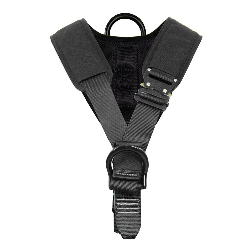 Fusion Climb Spartacus Tactical EVA Padded Adjustable Zipline Harness Chest Piece 23kN (TCH-603-SHD)
