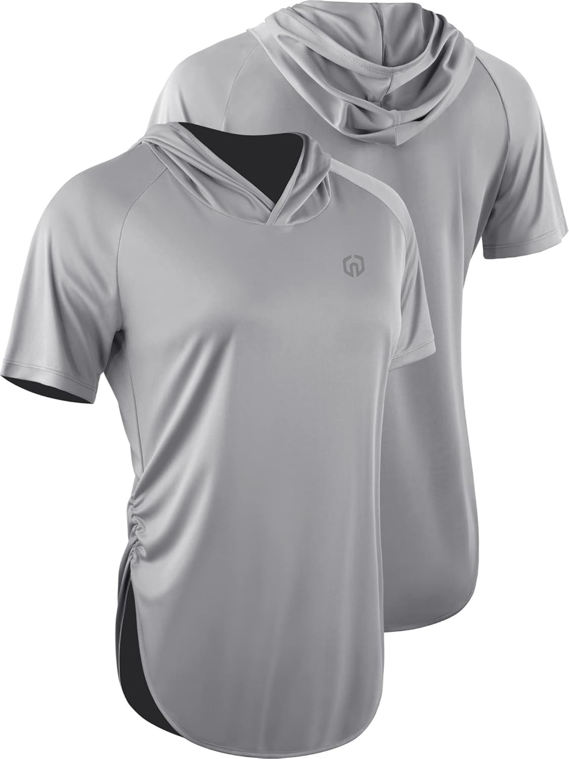 NELEUS Women's Hooded Athletic Running Shirts - 3 Pack for Ultimate Comfort & Performance