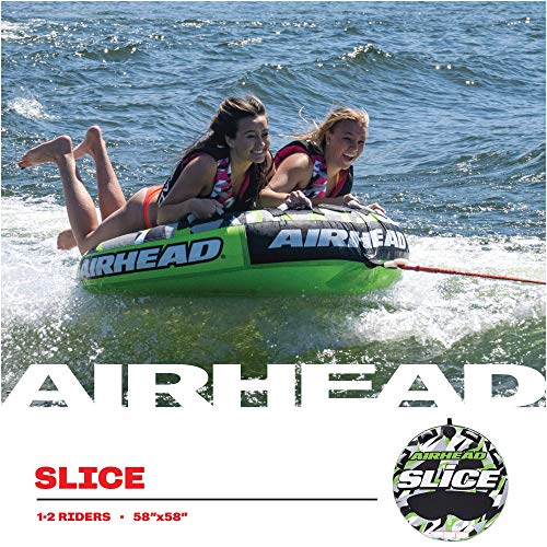 Towable Tube for 2 Riders - Heavy Duty Nylon, Green