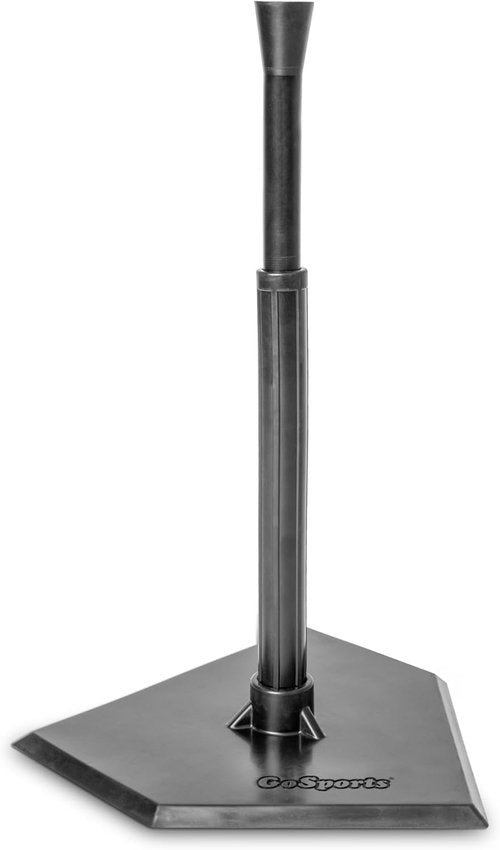 GoSports Baseball & Softball Batting Tees - Adjustable Rubber Hitting Tee for Jr. or Standard Sizes