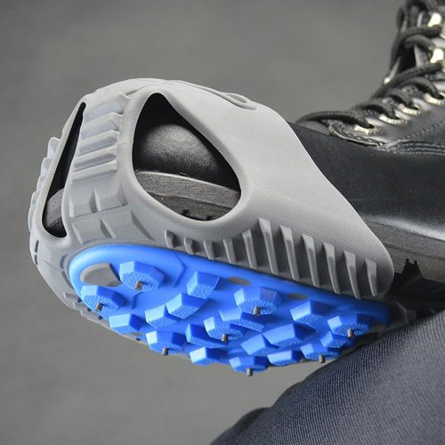 Winter Walking High-Pro Ice Cleat, Heavy-Duty Industrial Grade Traction Aid for Walking on Snow and Ice, Size XX-Large (1 Pair)