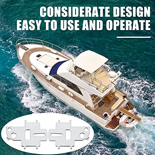 Stainless Steel Boat Gas Cap Key Tool - 2 Pack