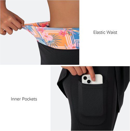ANIVIVO Skirted Leggings for Women - Stylish Yoga & Tennis Leggings with Pockets | Comfortable Fit