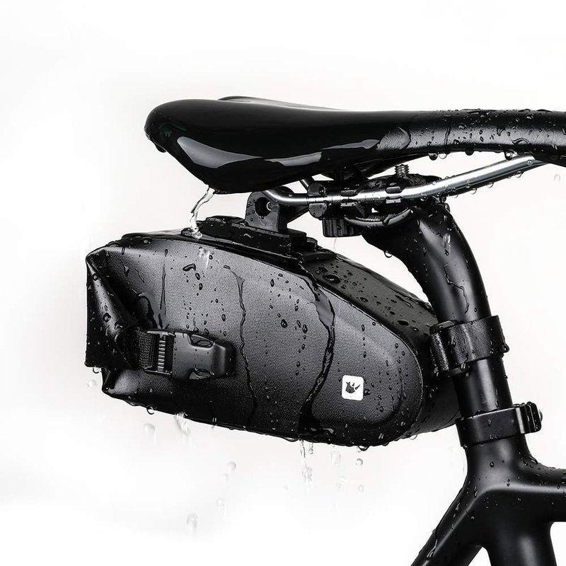 Rhinowalk Bike Saddle Bag Waterproof Bicycle Under Seat Bag Quick Disassembly Rainproof Mountain Road Bike Seat Bag Bicycle Professional Cycling Accessories