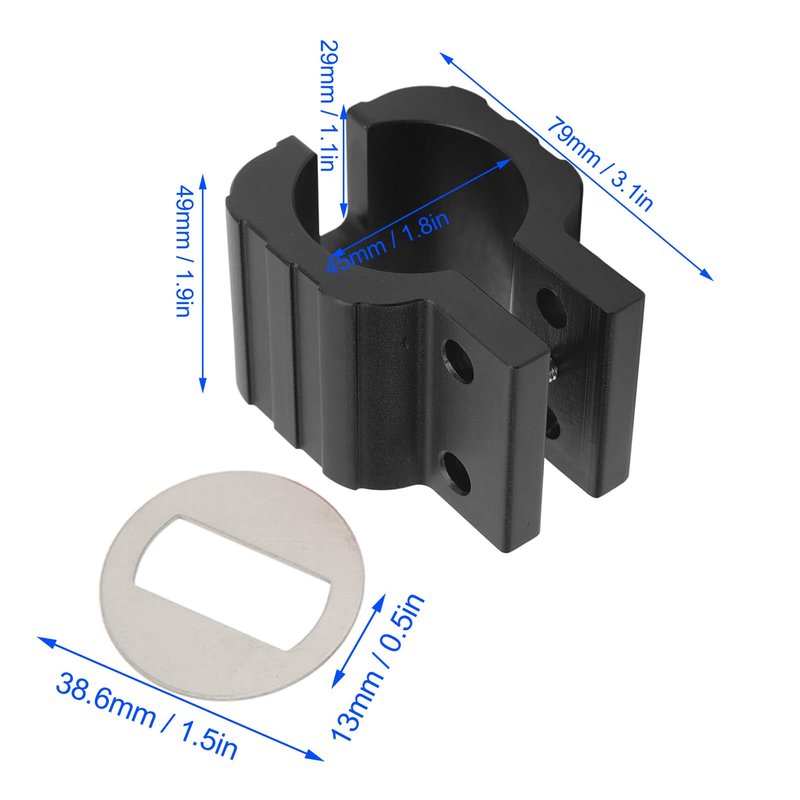 Alomejor Electric Scooter Lock,Quick Release Lever Rugged clamp with hex Wrench for commuters Travelers Urban Riders Daily use