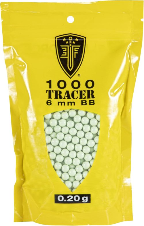 Elite Force Tracer BBS - Glow-in-the-Dark Premium 6mm Airsoft Ammo | 1000 Count