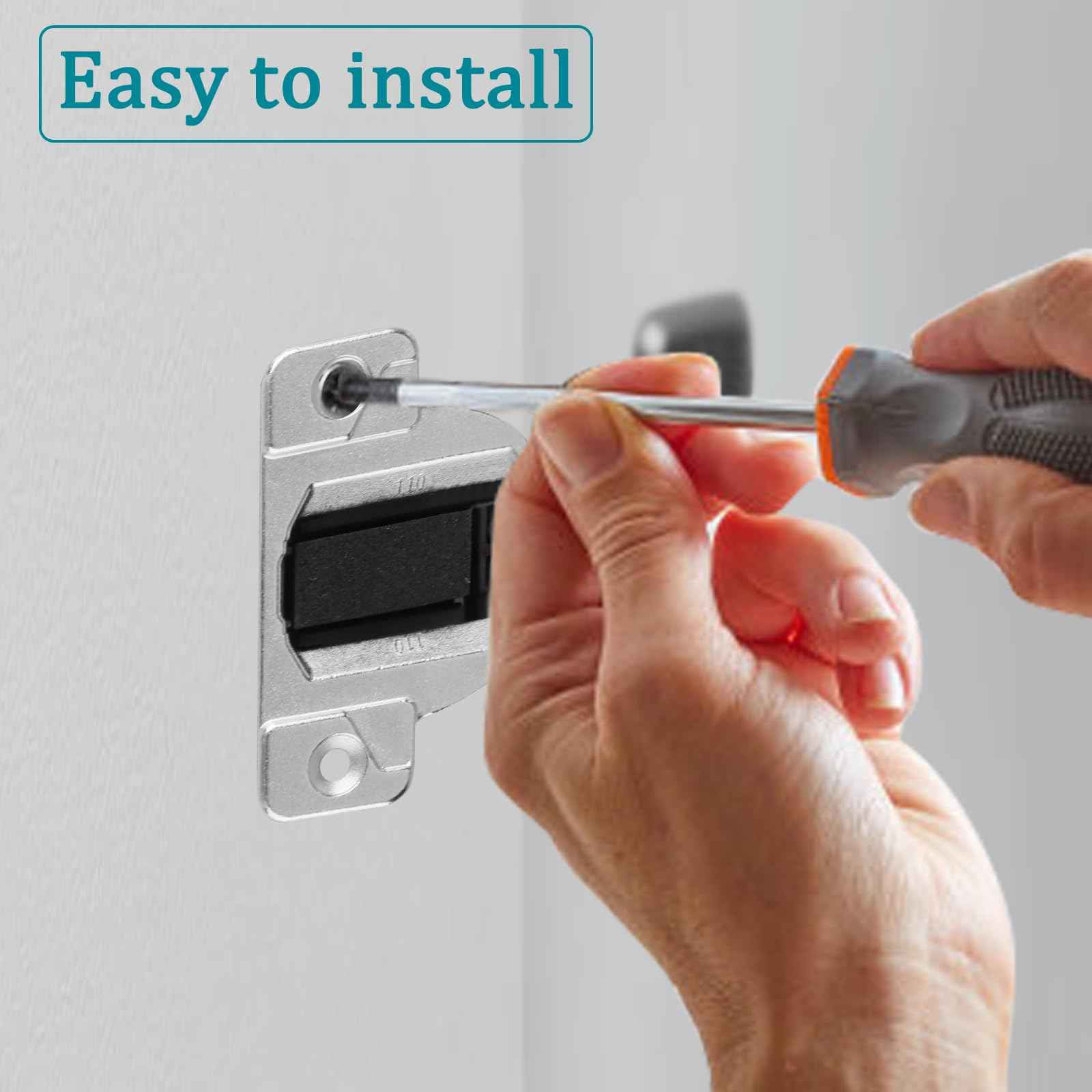 Replacement for Blum 110 Degrees Screw On Self Closing Compact 33 Hinge, Fit for Open Side Cabinet Hinges, Cabinet Door Hinges,Replacement for Original Blum Hinges 4Pack (mounting Plate not Included)