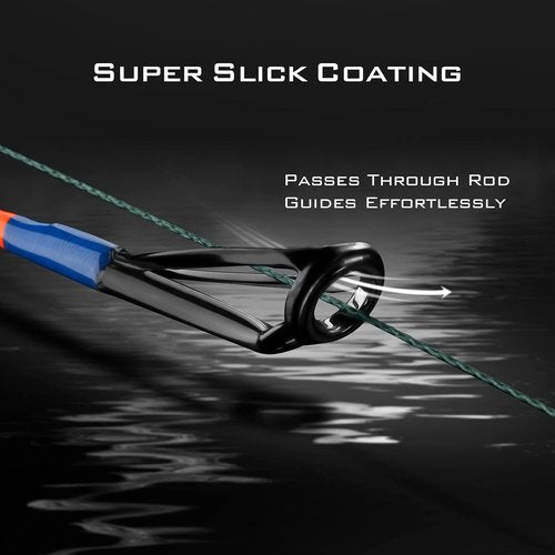 KastKing SuperPower Braided Fishing Line - Abrasion Resistant & Zero Stretch - Smaller Diameter, High Strength